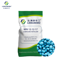 Agriculture blue granular fertilizer npk 12-12-17